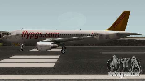 Pegasus Airlines Airbus A320-200 für GTA San Andreas