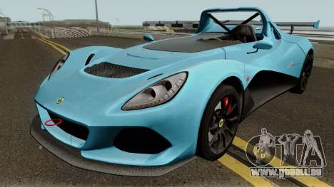 Lotus 3 Eleven 2016 pour GTA San Andreas