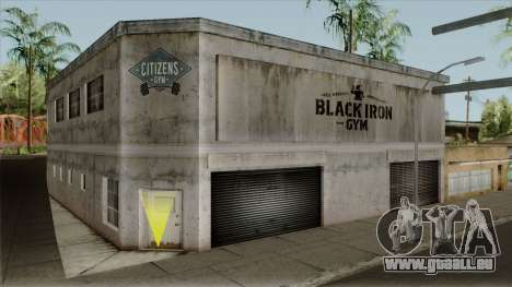 Gym & Stores (Retextured) für GTA San Andreas