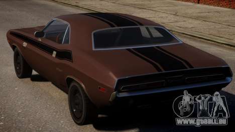 Dodge Challenger 1971 PJ6 pour GTA 4