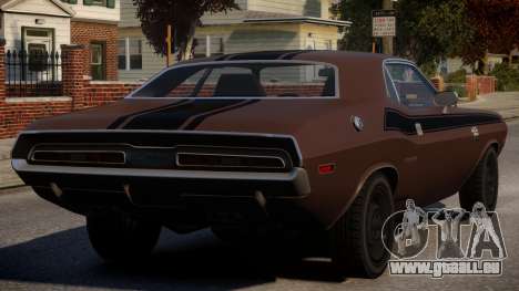 Dodge Challenger 1971 PJ6 pour GTA 4