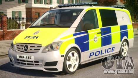 Mercedes-Benz Vito Police V.1.3 pour GTA 4
