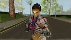 Skin Maven from Ghost in The Shell (with a face) pour GTA San Andreas