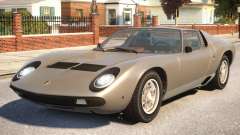 1971 Lamborghini Miura P400 SV pour GTA 4