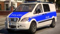 Mercedes Benz Vito German Police für GTA 4