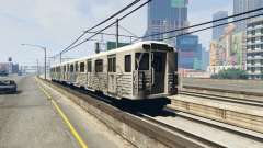 2008 Liberty City Metro Train für GTA 5