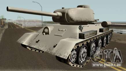 T-34-85 (SA Style,Low Poly) für GTA San Andreas