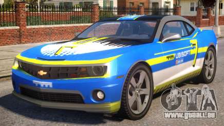 Chevrolet Camaro 2012 Ubisoft Racing Team pour GTA 4