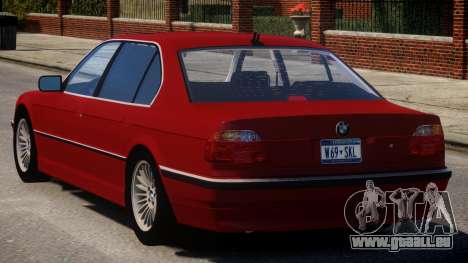1998 BMW 750 E38 V1.2 pour GTA 4