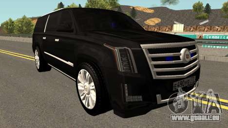 Cadillac Escalade FBI pour GTA San Andreas