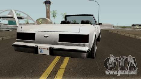 Greenwood Cabrio Edition pour GTA San Andreas