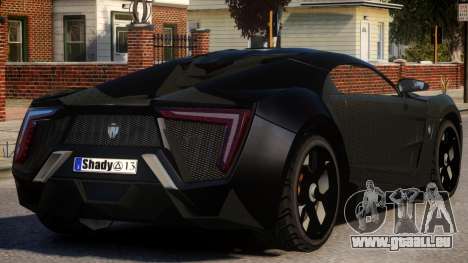 Lykan HyperSport V1.2 für GTA 4