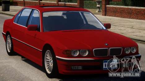 1998 BMW 750 E38 V1.2 pour GTA 4