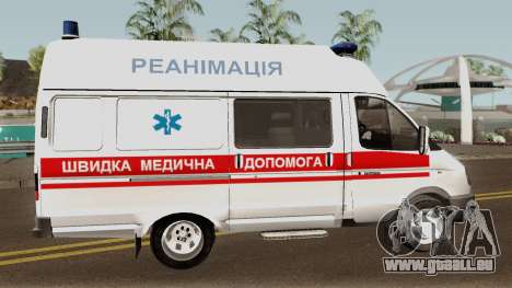 GAZ-3221 services d'Ambulance pour GTA San Andreas