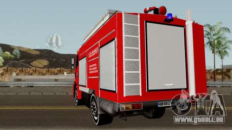 Ford Cargo Geo Firetruck pour GTA San Andreas
