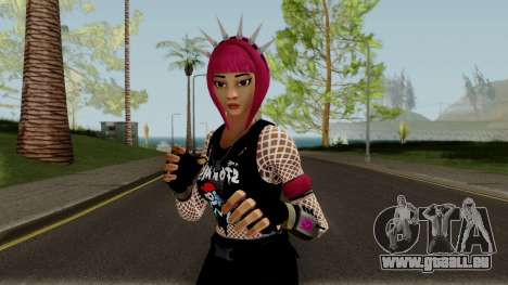 Guitarrista (Rockgirl) From Fortnite pour GTA San Andreas