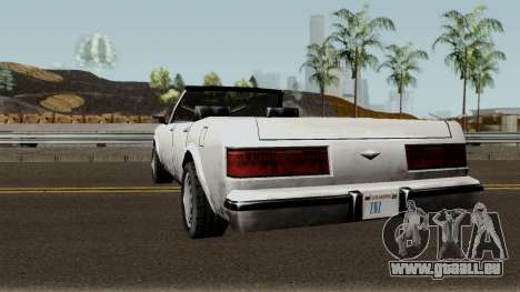 Greenwood Cabrio Edition für GTA San Andreas