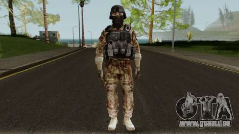 Pakistani Army Skin pour GTA San Andreas