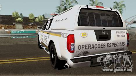 Nissan Frontier Brazilian Police für GTA San Andreas