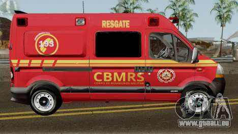Renault Master Brazilian Ambulance pour GTA San Andreas