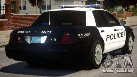 Braintree K9 Police pour GTA 4