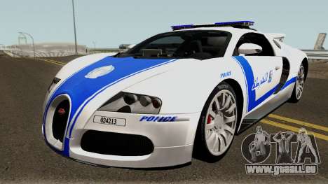 Bugatti Veyron 16.4 Algeria Police 2009 pour GTA San Andreas