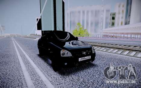 Lada Priora Black Edition pour GTA San Andreas