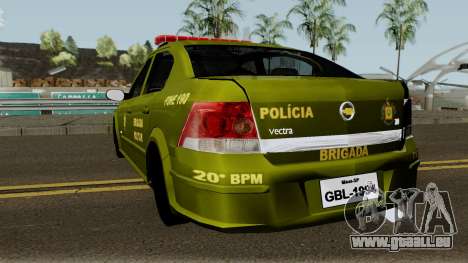 Chevrolet Vectra Elite Brigada Militar pour GTA San Andreas