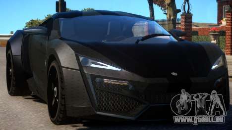 Lykan HyperSport V1.2 pour GTA 4