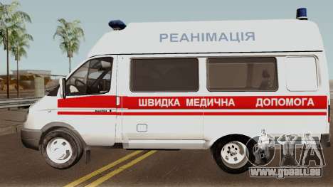 GAZ-3221 services d'Ambulance pour GTA San Andreas