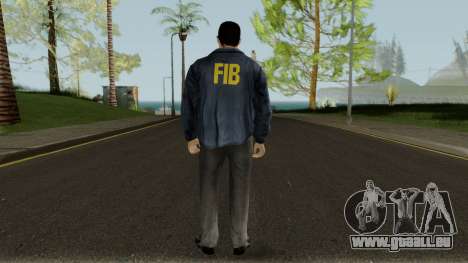 FIB Agent GTA V pour GTA San Andreas