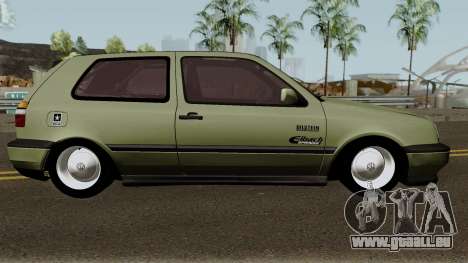 Volkswagen Golf MK3 Unmarked Army pour GTA San Andreas