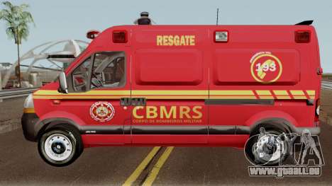 Renault Master Brazilian Ambulance pour GTA San Andreas