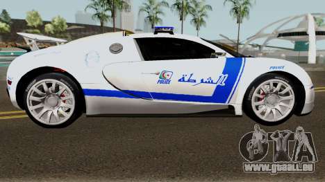Bugatti Veyron 16.4 Algeria Police 2009 für GTA San Andreas