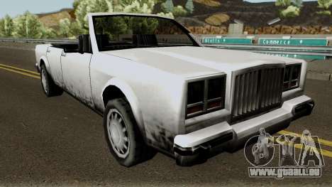 Greenwood Cabrio Edition für GTA San Andreas