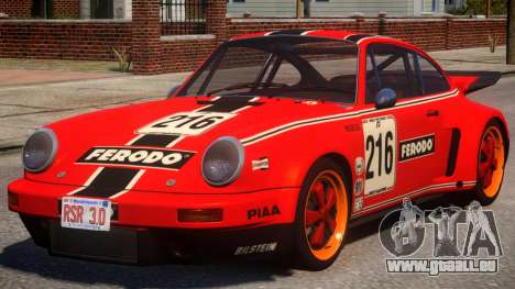 1974 Porsche 911 PJ3 pour GTA 4