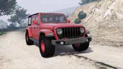 Jeep Wrangler Unlimited Rubicon 2018 [add-on] pour GTA 5
