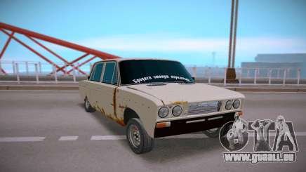 VAZ 2106 Rusty Clochard pour GTA San Andreas