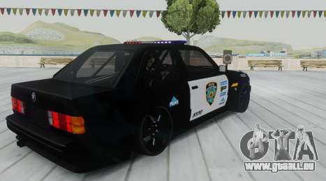 BMW E30 Police pour GTA San Andreas