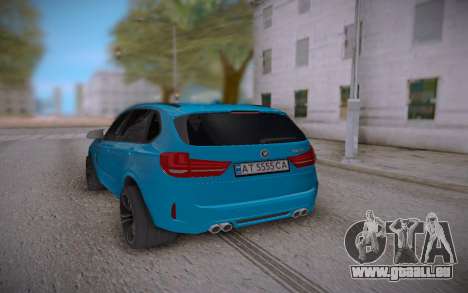 BMW X5M 2015 pour GTA San Andreas