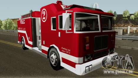 New Firetruck pour GTA San Andreas