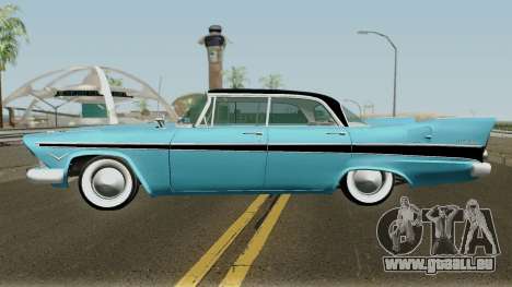 Plymouth Belvedere Sedan (Christine Style) 1957 pour GTA San Andreas