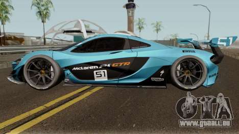Mclaren P1 GTR 2016 für GTA San Andreas