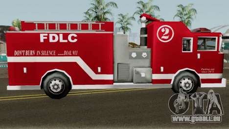 New Firetruck pour GTA San Andreas