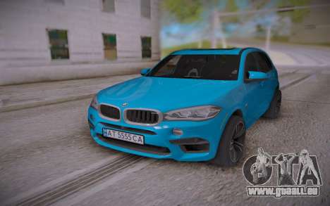 BMW X5M 2015 pour GTA San Andreas