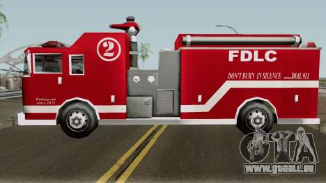 New Firetruck pour GTA San Andreas