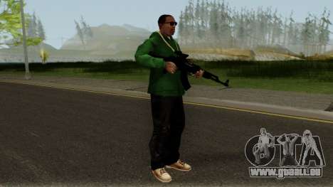 AK47 Black für GTA San Andreas
