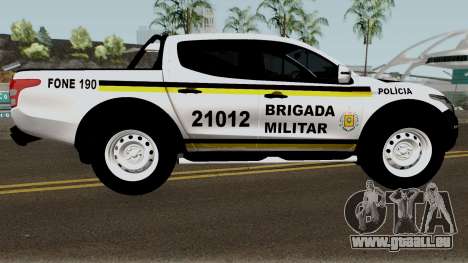 Mitsubishi Nova L-200 e Hilux da Brigada Militar für GTA San Andreas