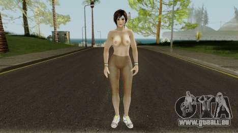 Mila Topless (Aerobic Mod) Dead Or Alive 5 Last für GTA San Andreas