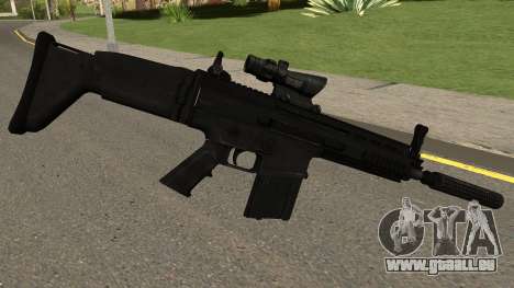 SCAR-H-A1 BLACK pour GTA San Andreas